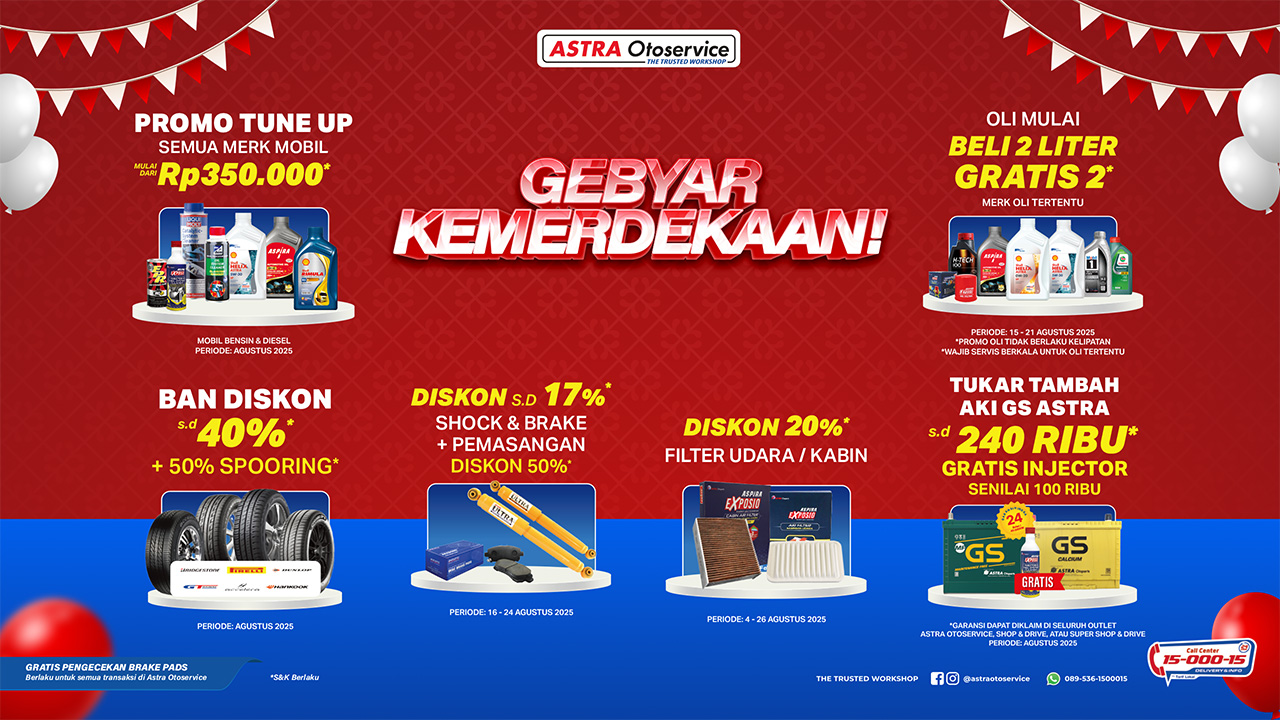 PROMO GEBYAR KEMERDEKAAN!